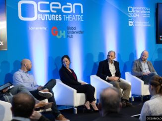 Ocean Futures Theatre is a 200-seat hub on the exhibition floor which focuses on emerging technologies, market trends and strategies for new ocean enterprises.