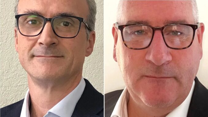 John Theos (L) and Paul Doyle have taken over as managing directors of Bauer Technologies.