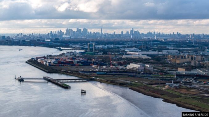 Once an industrial site, Barking Riverside is now one of Europe’s largest residential developments.