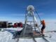 Probably the world’s most southerly hot water drilling rig.