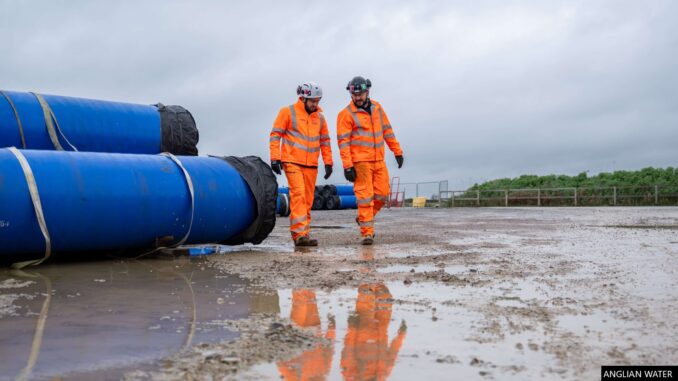 Anglian Water is looking to place framework contacts for water and water-recycling projects worth up to 1.5bn.