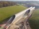 Aerial view of HS2's Chiltern tunnel south portal (December 2025).