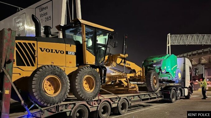 Kent Police made three arrests and recovered several stolen machines over a two-day period in March 2026.