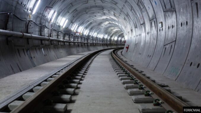 The work will include two parallel railway tunnels each 900 metres long.