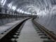 The work will include two parallel railway tunnels each 900 metres long.