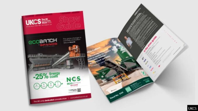 The UK Concrete Show has released its 2026 show guide.