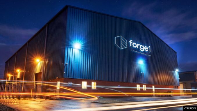 Hyperion Robotics has chosen Flixborough, near Scunthorpe, as the site of Force 1, its first UK factory.