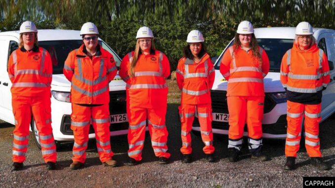 Cappagh Browne Utilities has expanded and revised the range of PPE it supplies to its female workforce.