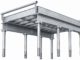 The new BCB culvert bridge with pile tubes.