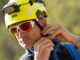 The Vertex® helmet features a six-point textile suspension to provide a secure fit on the head.