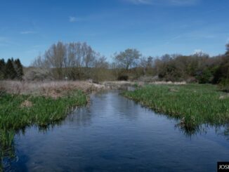 The River Chess is fed by the Chalk aquifer of the Chiltern Hills.