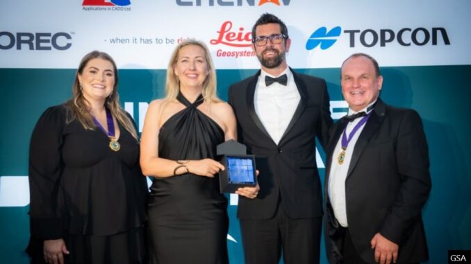 The Geospatial Survey Association has been awarded the Chartered Institution of Civil Engineering Surveyors Institution Medal.