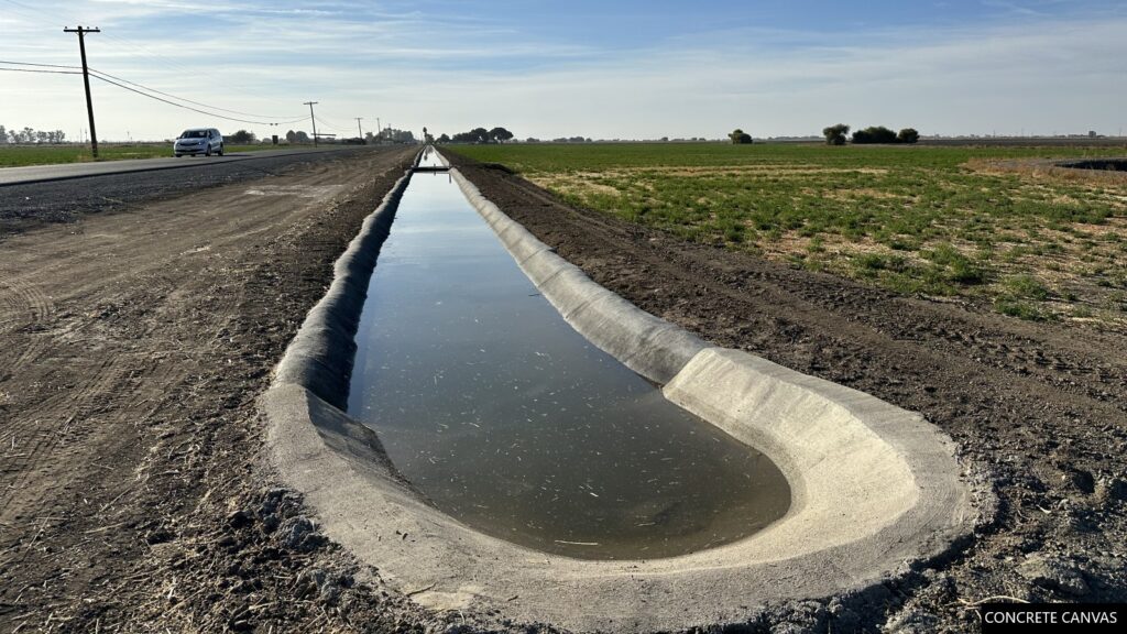 Completed installation in Dos Palos, California.
