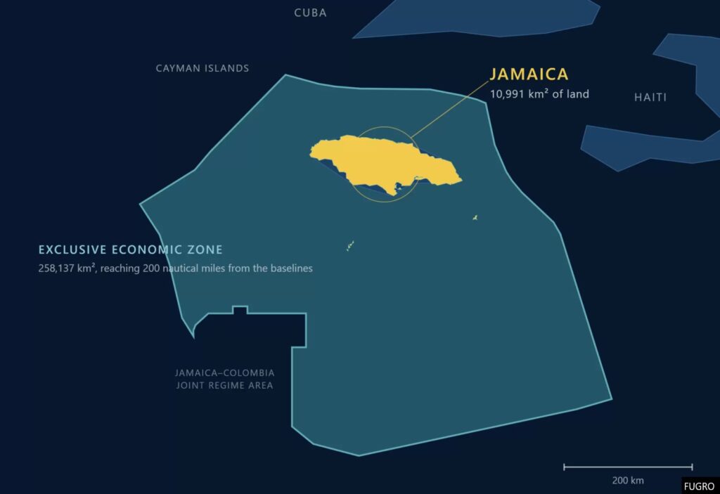 Jamaica's exclusive economic zone covers more than twenty times its land area, giving the country significant ocean rights, responsibilities and opportunities.