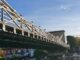 Marlow Bridge in Buckinghamshire, a 19th century Grade I listed suspension bridge, is undergoing restoration, heritage repairs and redecoration.